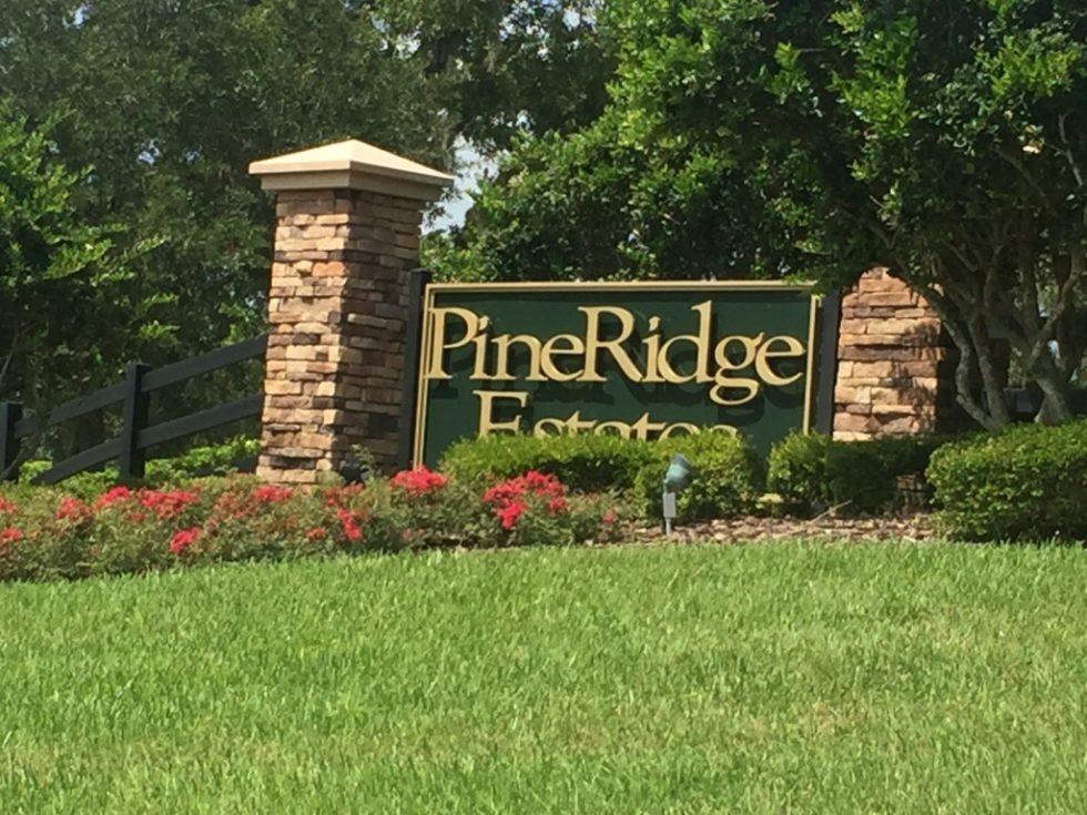 Contact us Pine Ridge HomeOwners Association