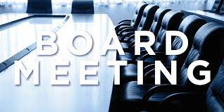 Pine Ridge Board Meeting Agenda for Wednesday April 26, 2023