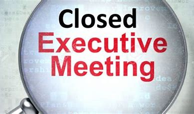 Executive Meeting of The Board of Directors ~ Agenda
