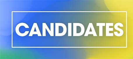 Candidate Resumes and Contact Information ~ Updated