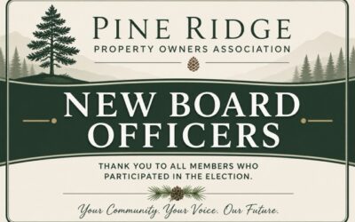 New Pine Ridge Board Officers