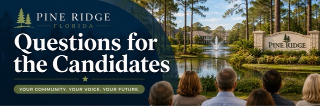 Questions for the Candidates 2026
