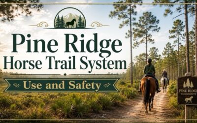 Pine Ridge Horse Trail System Use and Safety