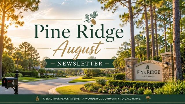 August Newsletter