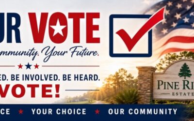 A BRIEF MESSAGE FROM THE PRESIDENT – Voting for Pine Ridge