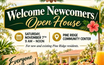 Pine Ridge Welcome Newcomers Event